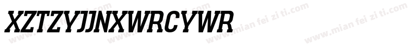 XZT ZYJ JNX WRC YWR字体转换